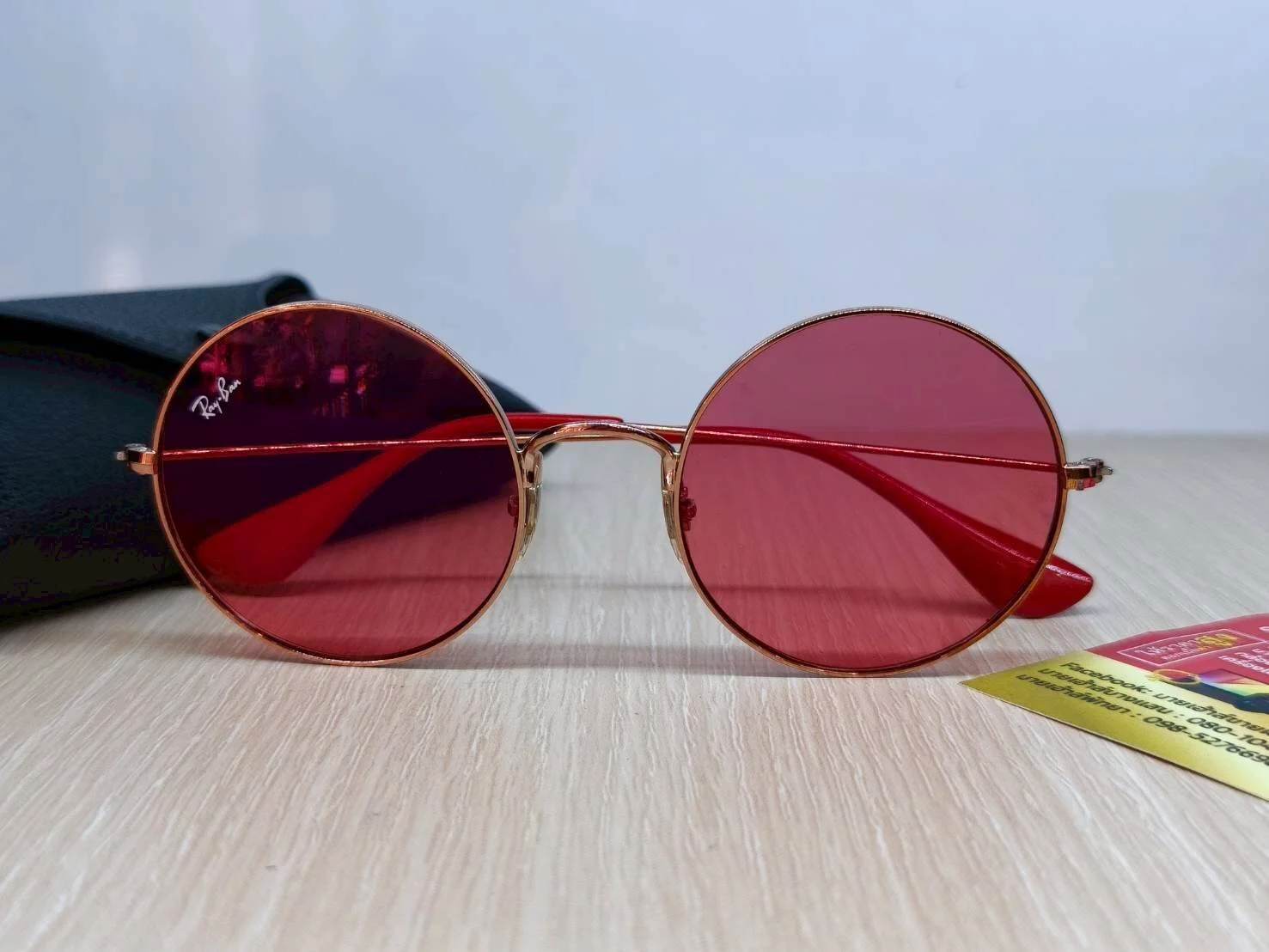 แว่นกันแดด RAYBAN รุ่น RB3592 (RED) รูปที่ 1
