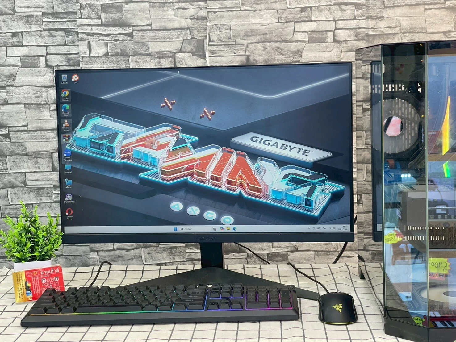 PC ประกอบ I5-14600K + RTX4060 (พร้อมจอ LG 24 นิ้ว 165Hz) (เซ็ทสุดคุ้ม) รูปที่ 1