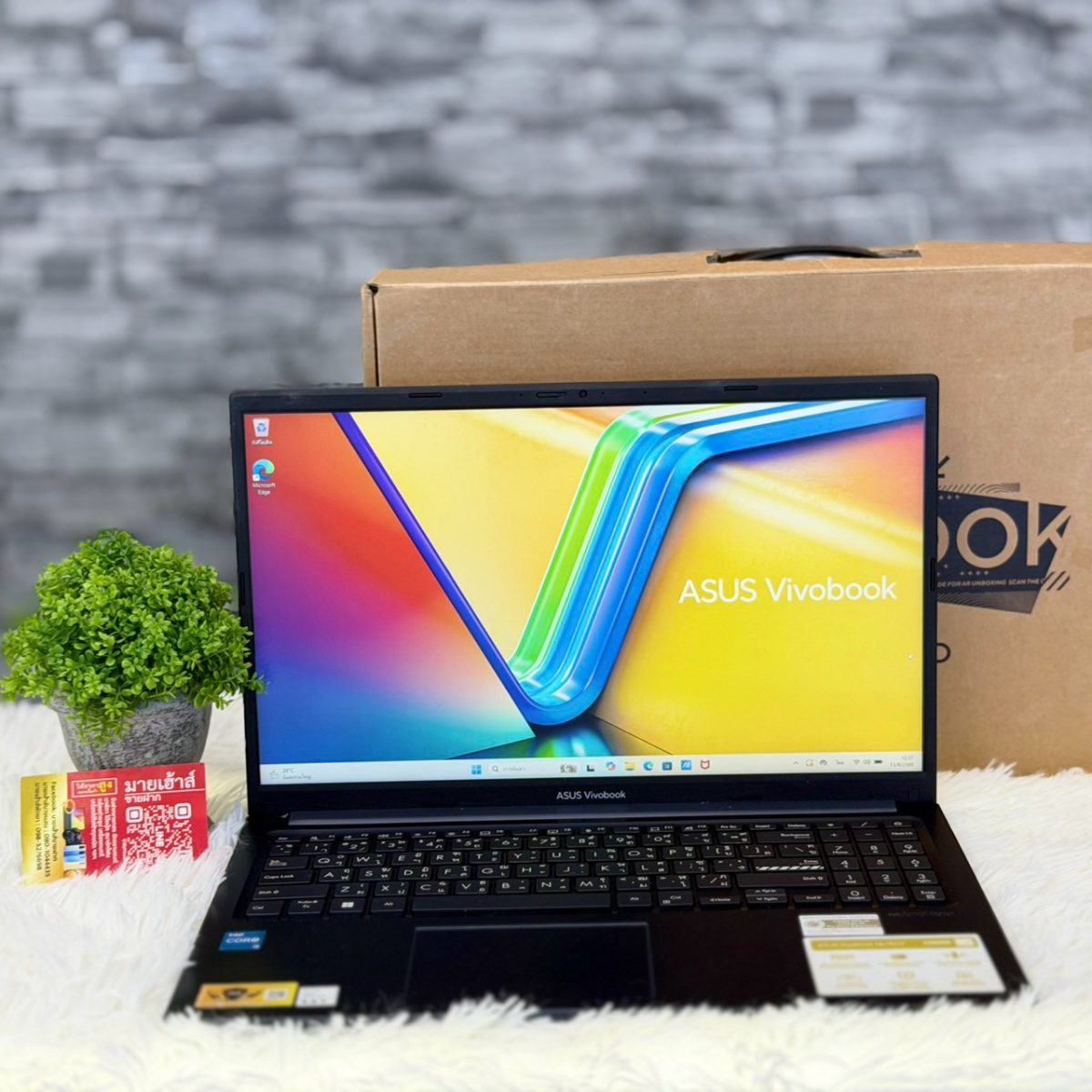 Notebook Asus Vivobook 15 (อ่านรายละเอียดสินค้าก่อน) รุ่น X1504VA-NJ348WA รูปที่ 1