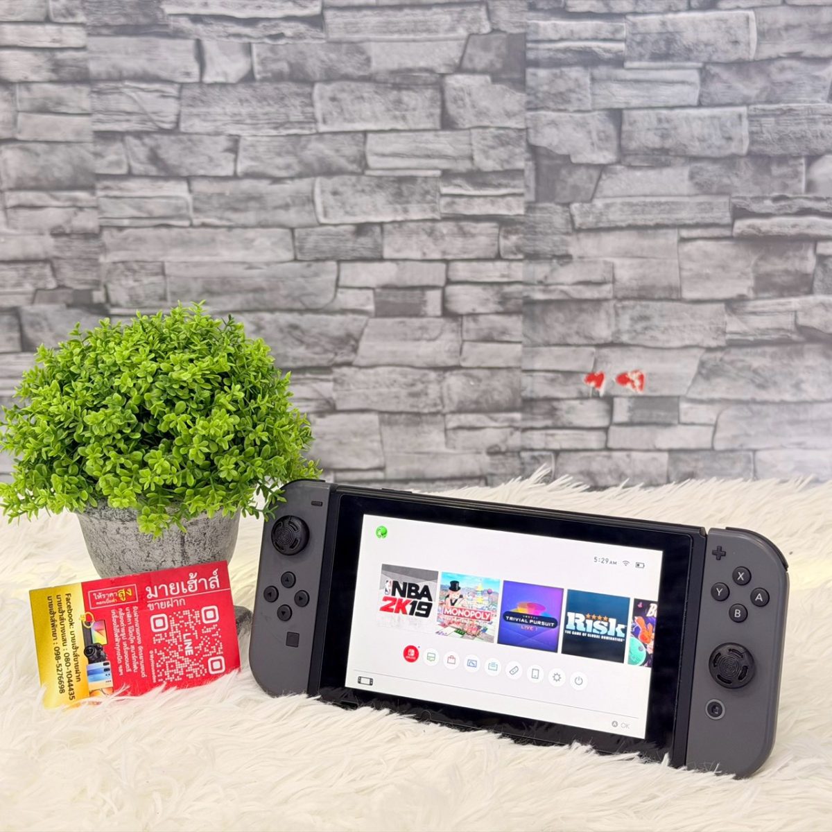 เครื่องเล่นเกม Nintendo Switch Model HAC-001 รูปที่ 1