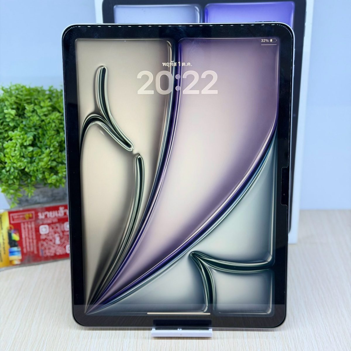 iPad Air 8  11 นิ้ว M4 128GB/WiFi/TH รูปที่ 1