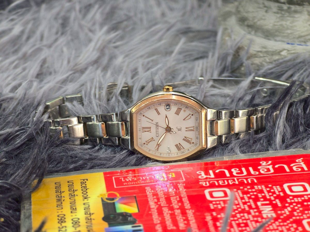 นาฬิกาCitizen xC(cross C) Eco Drive Happy Flight ES9364-57W Pink Gold รูปที่ 1