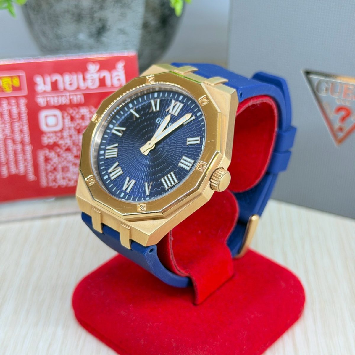 นาฬิกา GUESS Silicone Analog 42mm. รุ่น GW0663G3 รูปที่ 1
